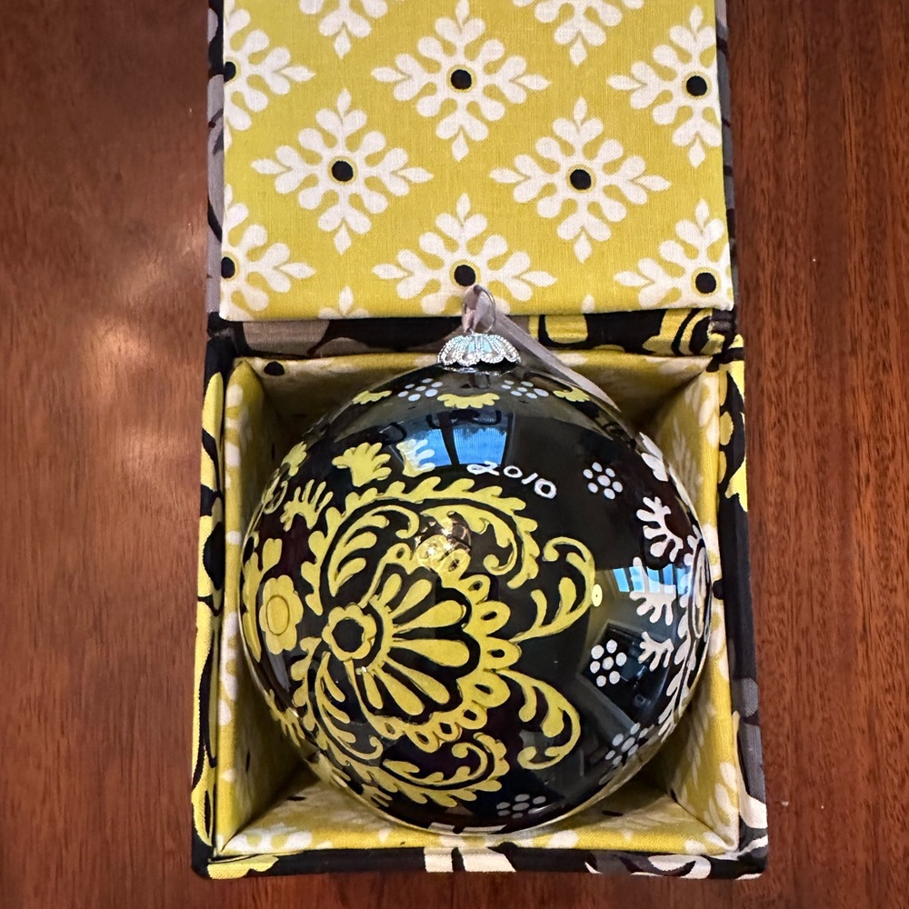 Baroque Vera Bradley Holiday Ornament